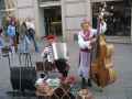 Folk musicians in the streets of Kraków